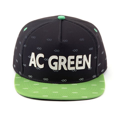 The On-Trend Black Snapback Hat from AungcrownGreen