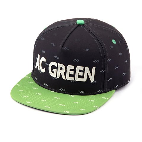 The On-Trend Black Snapback Hat from AungcrownGreen