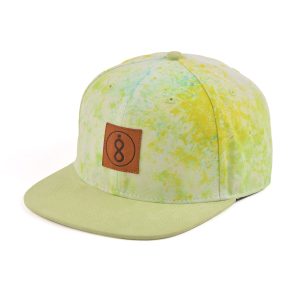 Leather Patch Snapback Hat