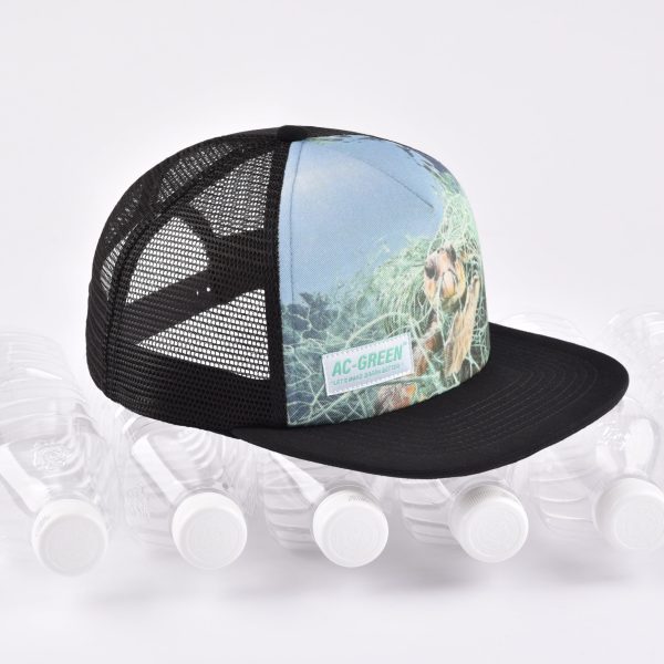 Flat-Brim Snapback Hat