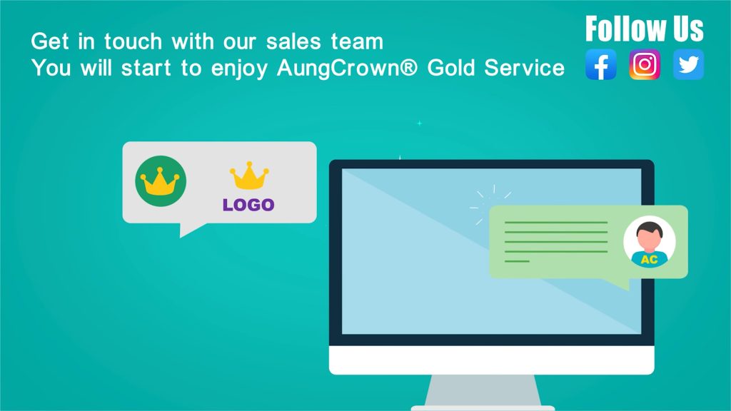 Introducing AungCrown®️ amazing One-Stop custom service