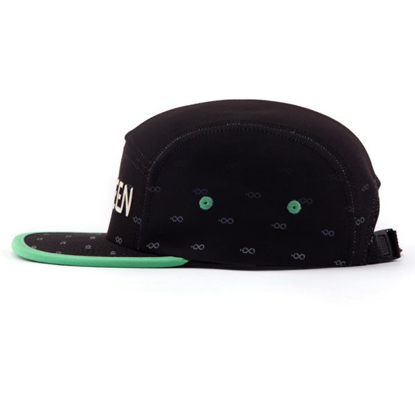 Black Flat-Brim Hat