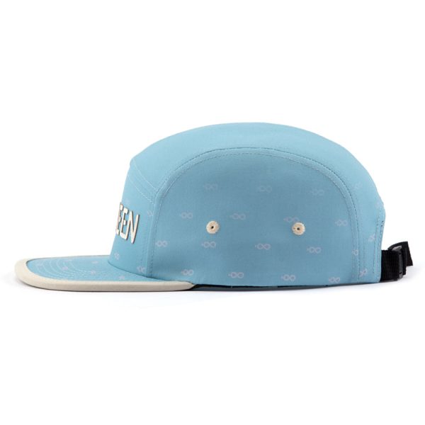 Light Blue Snapback Hat