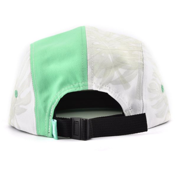 5-panel snapback hat