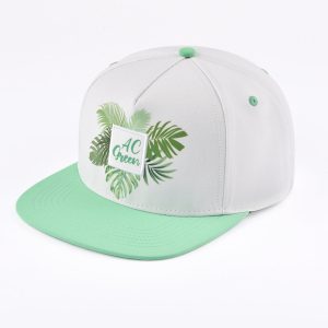 White Strapback Hat