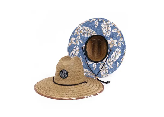 custom straw hats with logo